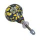 Hand Pinted Sunflower Indian Kashmiri Cabinet Knobs